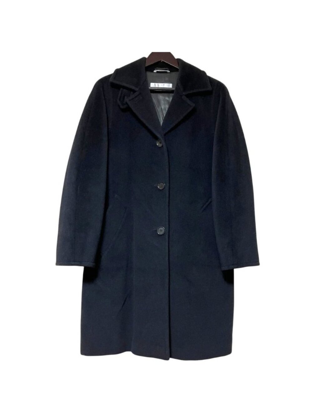 Max Mara Wool Chesterfield Black Autumn Winter